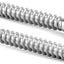 Tornillos hex 3/8x2-1/2 10 pzas acero inox 304 para madera