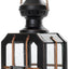 Farol vela acero vidrio para puertas ventanas
