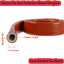 Funda protección incendios 1/4" 5ft fibra vidrio silicona