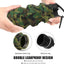 Botella agua plegable viaje 19.5oz sin BPA camuflaje verde
