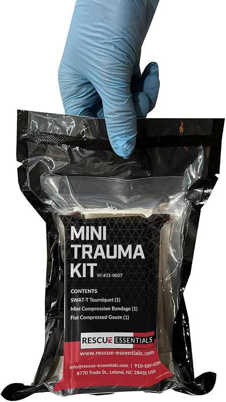 Kit de Trauma Mini TK para Primeros Auxilios y Emergencias