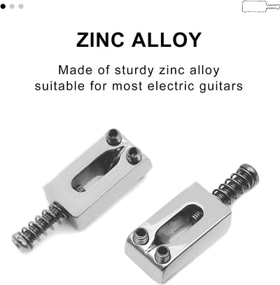 Sillín puente guitarra S de resorte trémolo Fender 6 sillas cromado