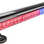 Barra luz LED rojo azul 54 luces emergencia