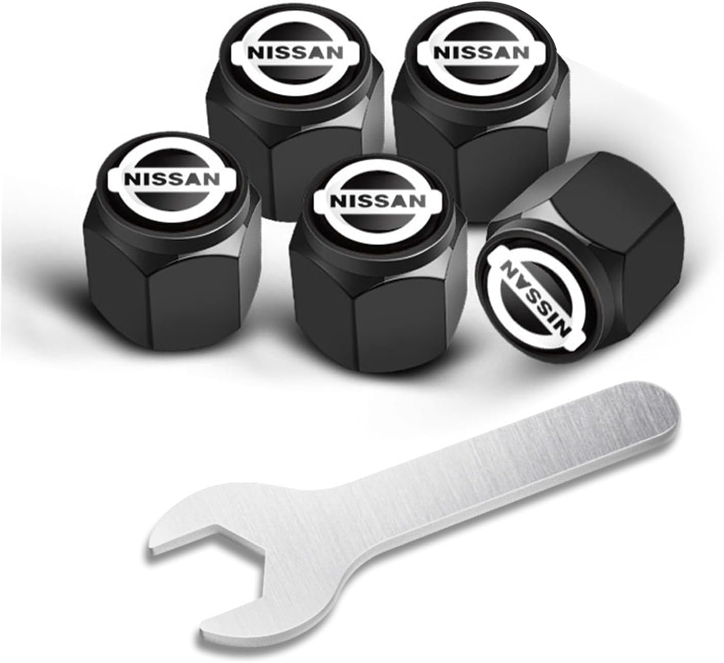 Tapones válvula neumático cobre con juntas goma para Nissan