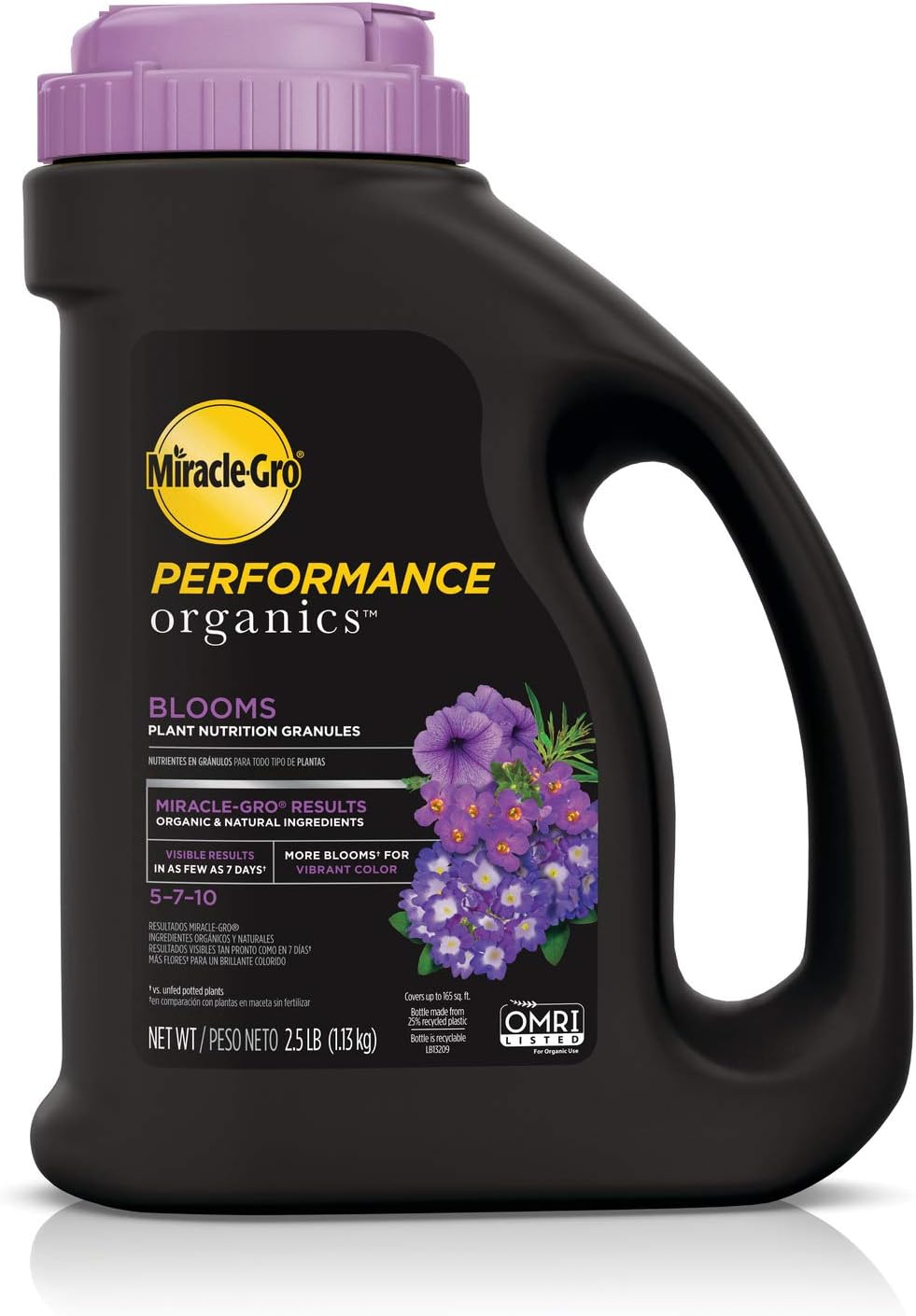 Gránulos nutricionales para plantas con flores 2.5lb