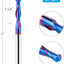 Broca fresado CNC carburo 1/4pulg madera NACO azul