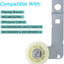 Polea tensora Dyer para Maytag Bravos Whirlpool Cabrio MEDB835DW4/3
