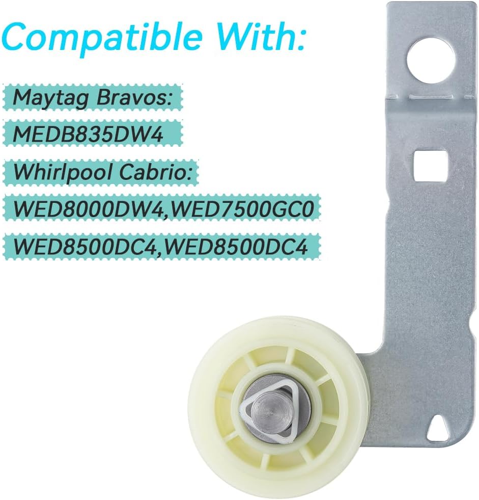 Polea tensora Dyer para Maytag Bravos Whirlpool Cabrio MEDB835DW4/3