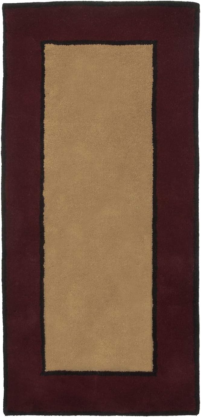 Alfombra rectangular lana bayas estilo contemporáneo