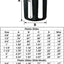 Diapositiva plástico negro 1.5" 10pzas