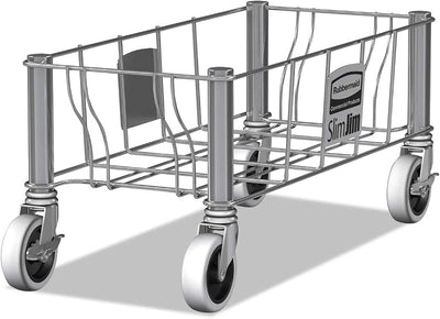 Plataforma rodante acero inox para contenedores Slim Jim 1