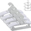 Perchas plástico para bebé pack 20 gris