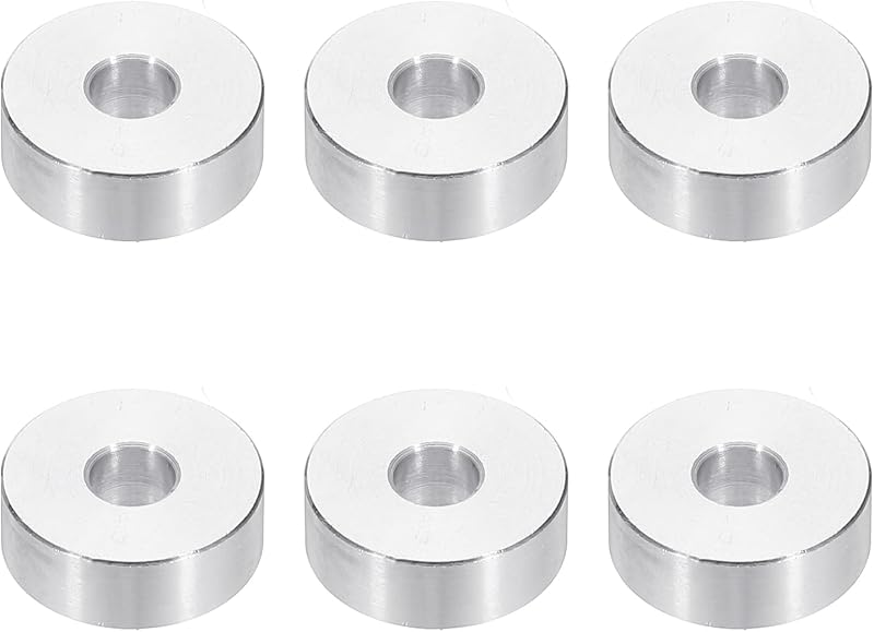 Espaciadores M6 aluminio redondos 1/4x3/4