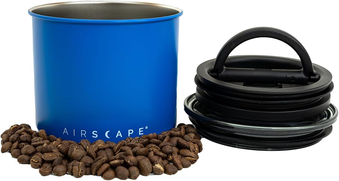 Recipiente café acero inox con tapa hermética