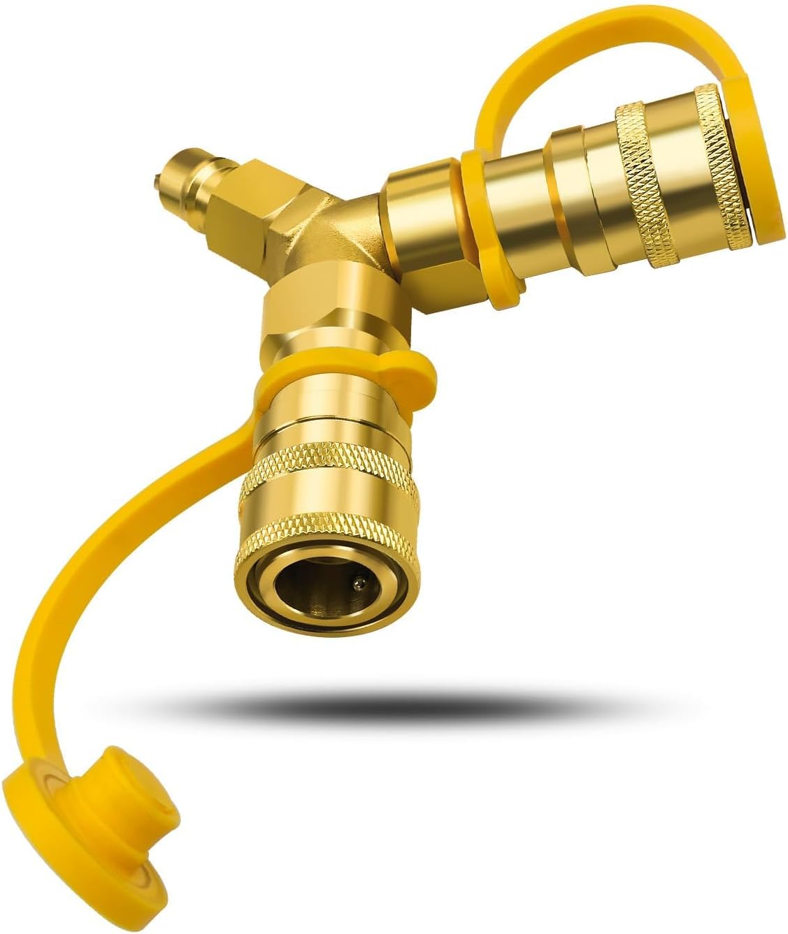 Separador en Y 3/8pulg gas natural propano adaptador Weber