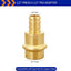 15 Adaptador Pex Prensa 1/2" Latón NSF/ANSI 61