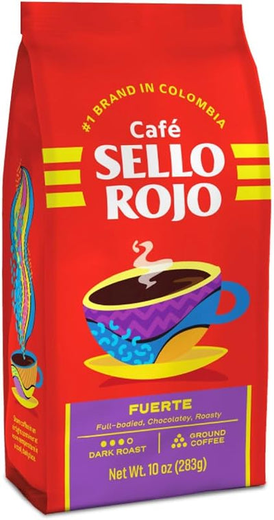 Café molido tostado oscuro 10oz