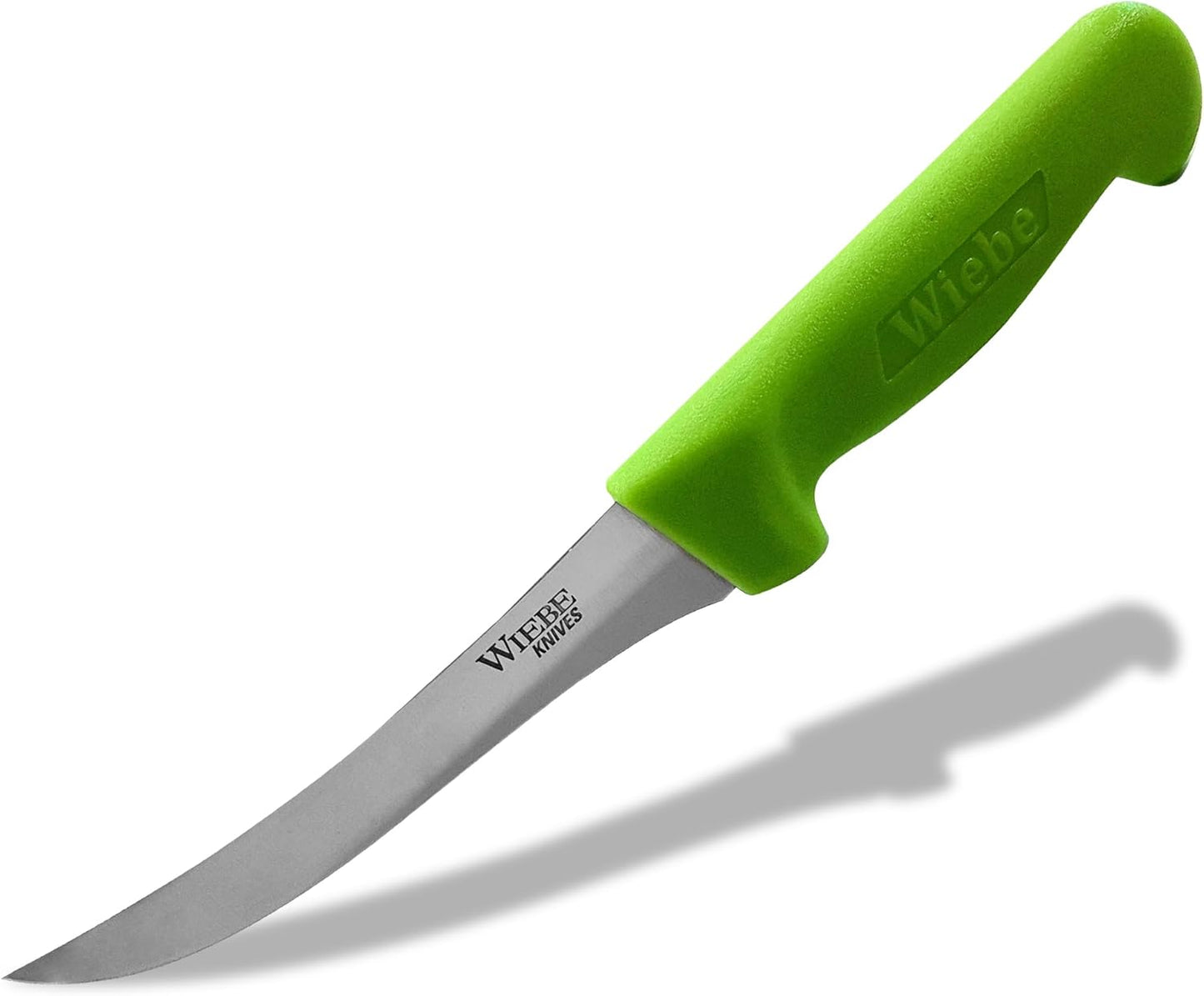 Cuchillo deshuesador acero inox alto carbono curvado para carne