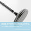Extensor cabezal ducha 12pulg acero inox 304 negro mate