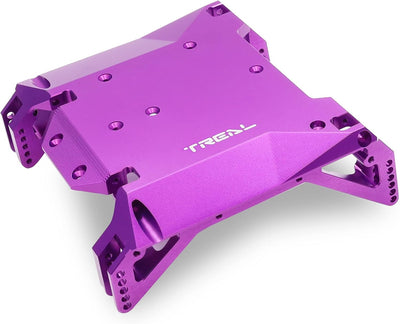 Placa deslizante aluminio 7075 CNC comp Ryft RBX10 morado