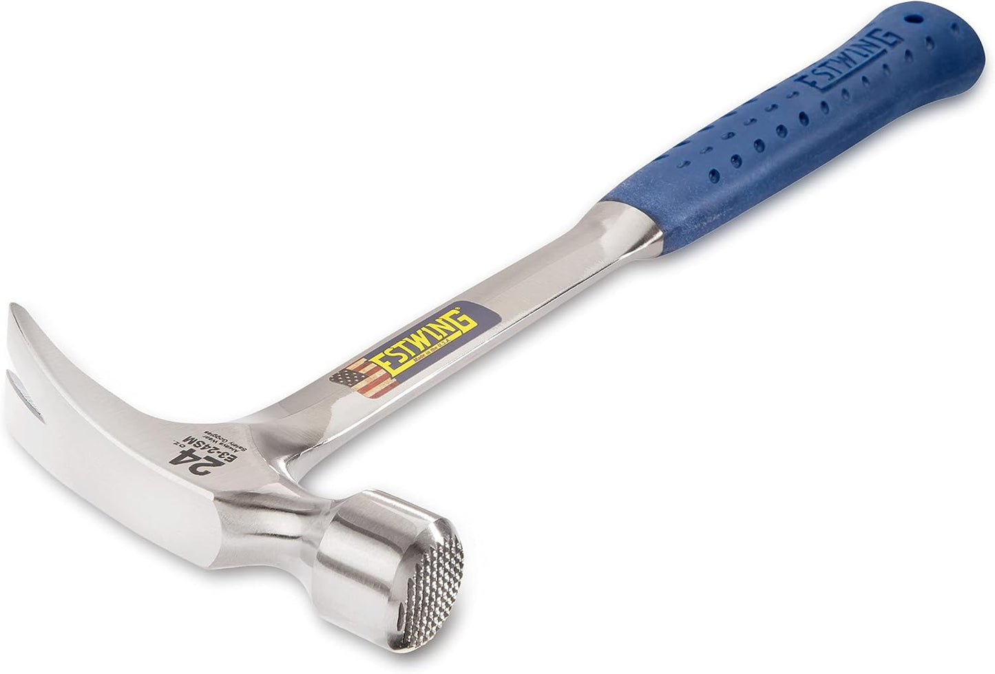 Martillo encofrado 24oz garra recta cara fresada