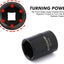 Set 13 Pzas Llaves Impacto 3/8" 7-19mm Estuche Moldeado