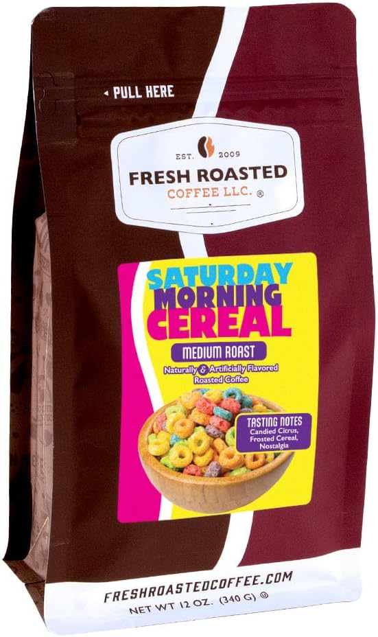 Café molido whole bean sabor cereal 12oz