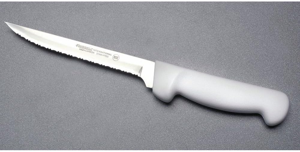 Cuchillo utilitario festoneado 6pulg