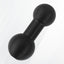 Brazo montaje bola 0.669pulg aluminio negro conector