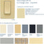 Placa fijación pared REWP2-CS