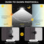 2 Luces LED Pared 130W IP65 6000K Impermeable Exteriores