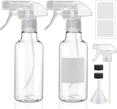 2 Botellas Plástico 16.9oz para Rociar Cabello