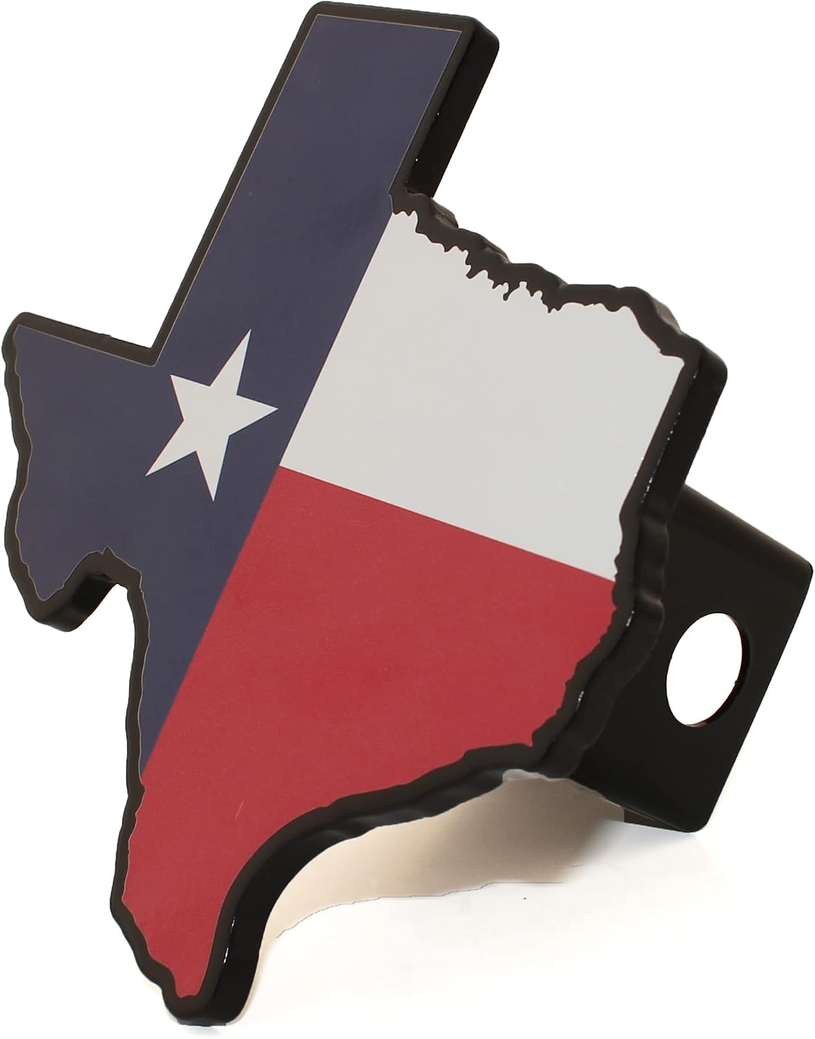 Bandera Texas metal sólido con enganche