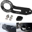 Gancho remolque trasero universal anodizado aluminio negro