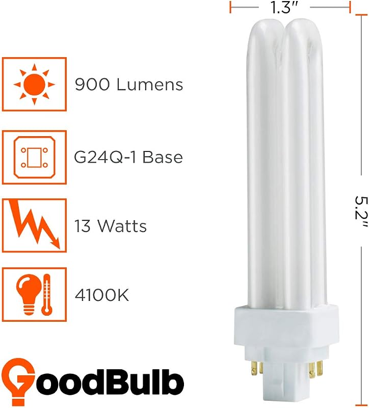 Focos CFL PL pack 10 Uds