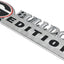 Emblema metal Georgia Bulldogs universal 7x5.7cm resistente