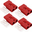 Conector batería 350A 600V 4PC Rojo