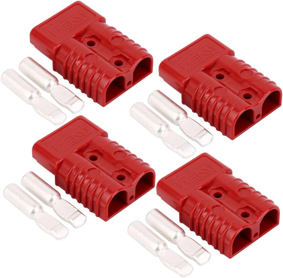 Conector batería 350A 600V 4PC Rojo