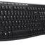 Teclado inalámbrico K270 receptor USB color negro