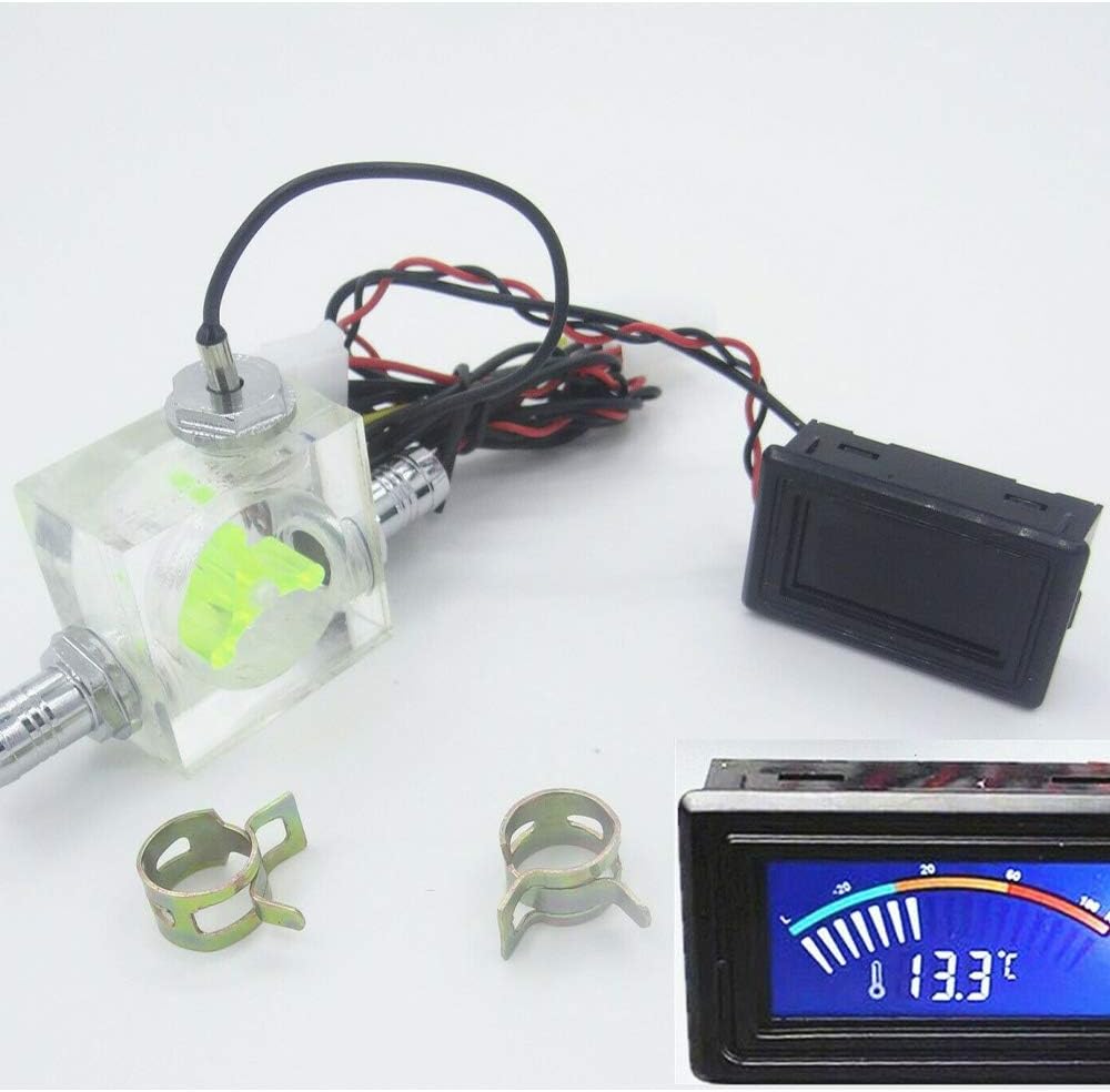Termómetro digital LED 3 vías para enfriador agua