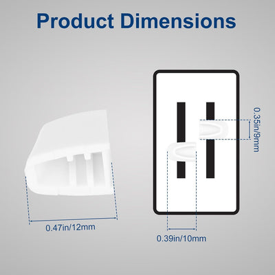 2 Pzas Perilla Interruptor Atenuación Comp Lutron