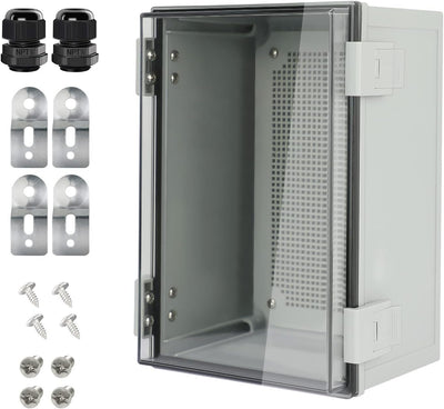 Caja conexiones IP65 plástico ABS soporte pared