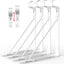 Soportes ajustables para estante y barra armario 4 pack