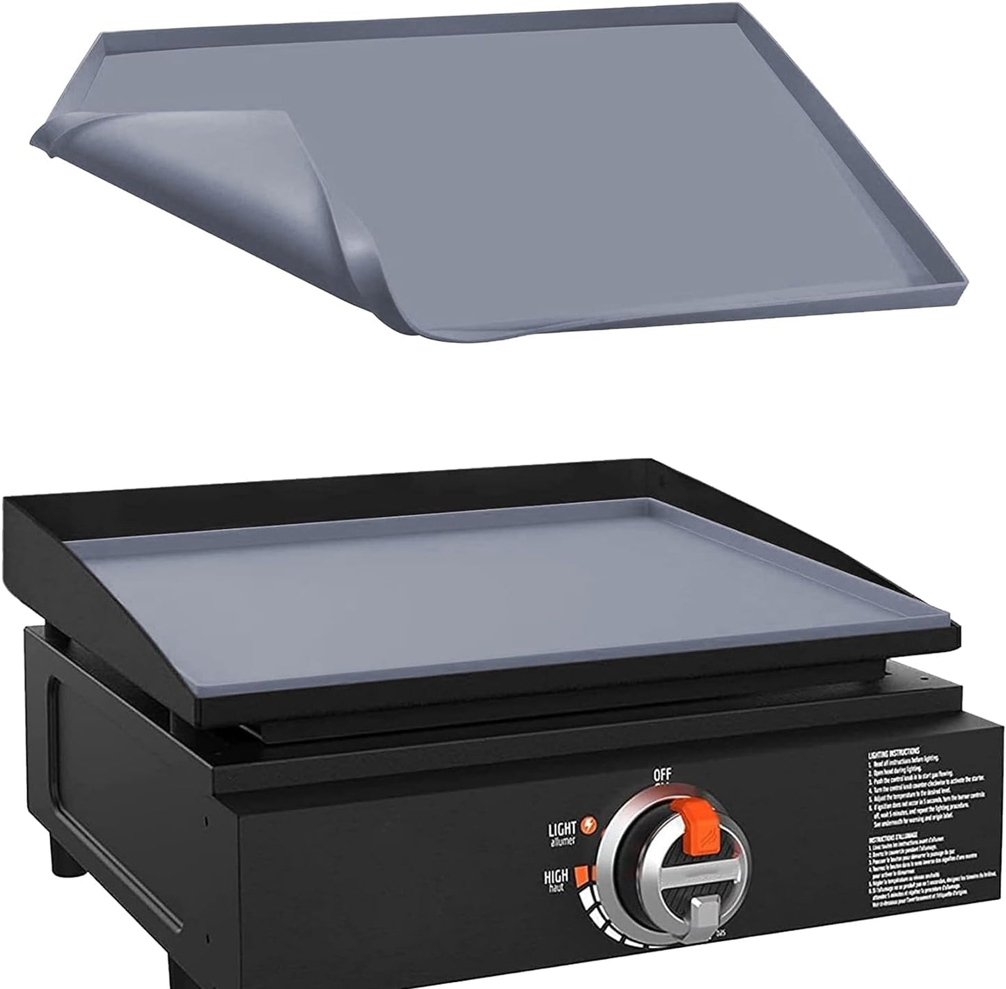 Tapete silicona parrilla Blackstone 17" resistente
