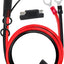 Arnés terminal 5" SAE a anillo 30A 12AWG