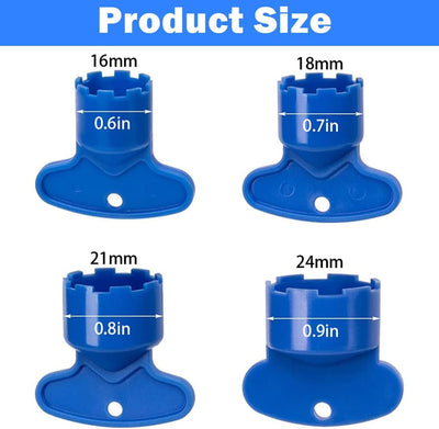 8 Pzas Llave Aireadora M16-M23 para Fregadero Baño Cocina