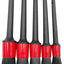 Set 5 Cepillos Detalles Coche Pelo Jabalí Suave