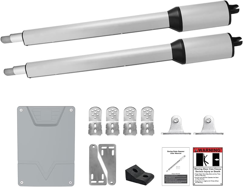 Kit abridor portón eléctrico 40w para batientes dobles