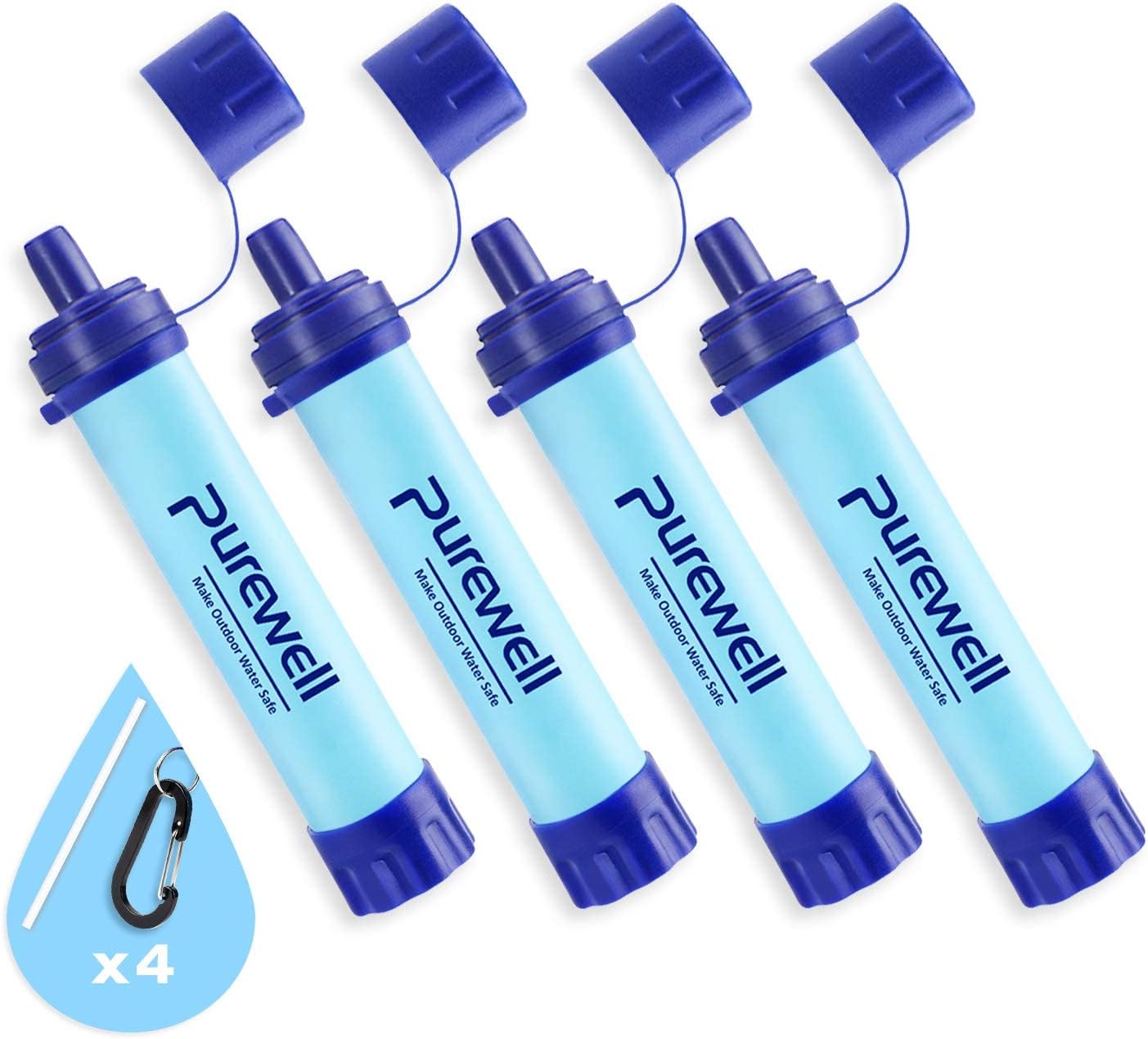 Filtro agua al aire libre purificador acampar senderismo