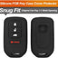 Funda llave silicona para Honda 4 botones estuche proteccion